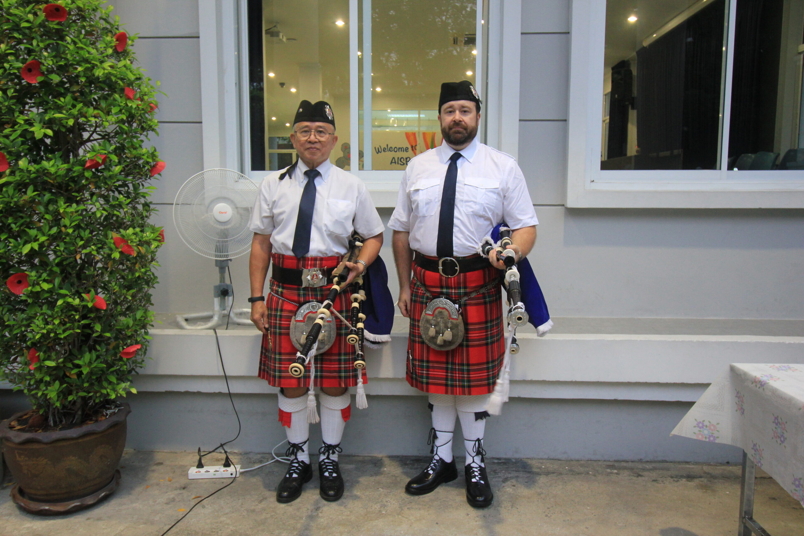 Dawn ANZAC at Australian School + British Club Birthday