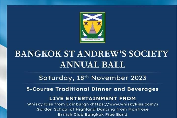 Bangkok St. Andrew’s Society Ball 2023