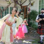 Bagpiping at a Bangkok Ballet School