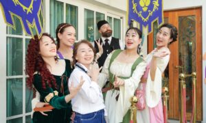 Bagpiping for Bangkok Ballet School