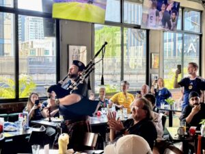 Piping for World Cup Games